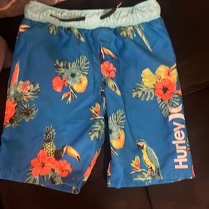 Hurley brand boys swim trunks